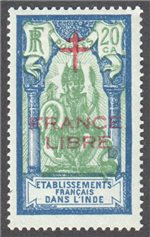 French India Scott 164 Mint